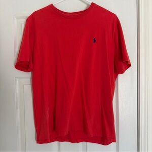 Polo by Ralph Lauren Men's Orange Short Sleeve Tee